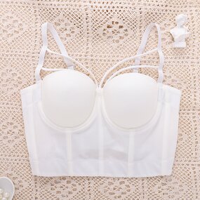 Suspender Top Manufacturer - Solid Large Size Short Backless Shaping