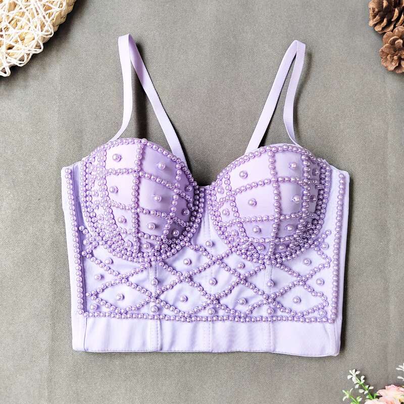 Camisole Top Manufacturer - Pearl Beautiful Back Exposed Navel Sexy