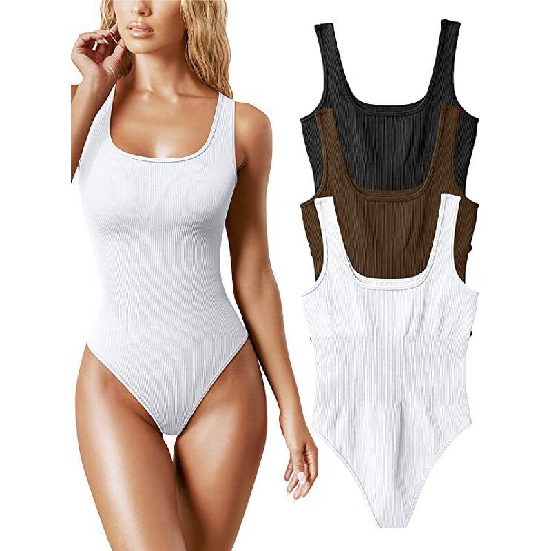 Bodysuit Shapewear Manufacturer - Seamless Round Neck Tummy Control Full Body