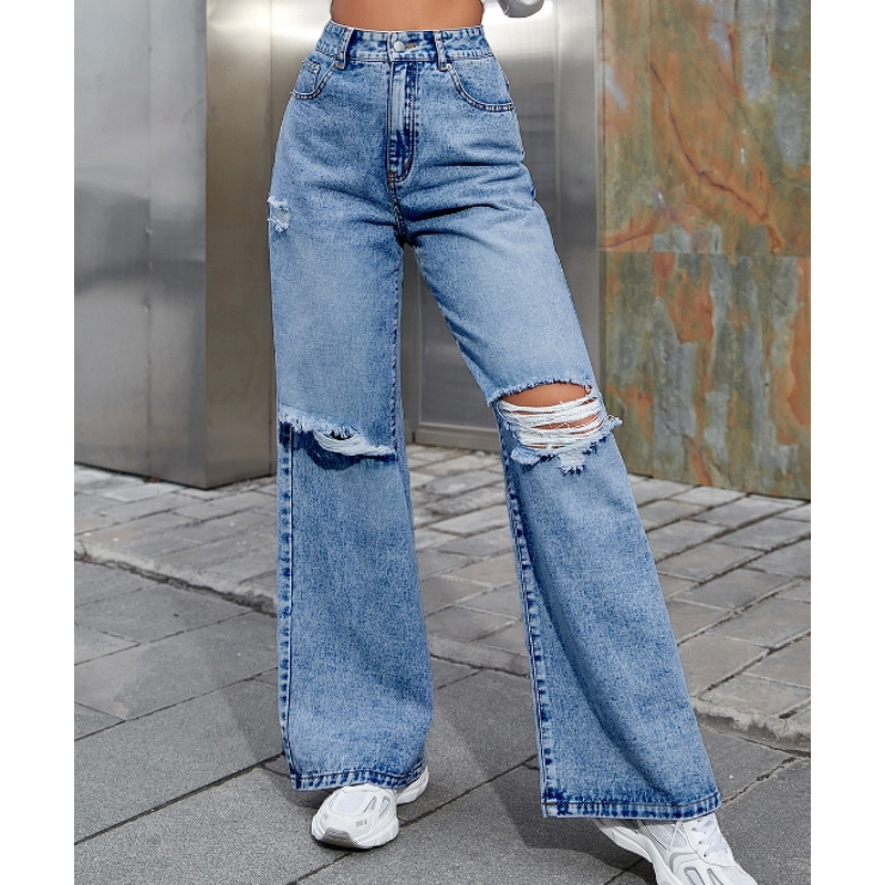Denim Pants Manufacturer - Casual Fashionable Ripped
