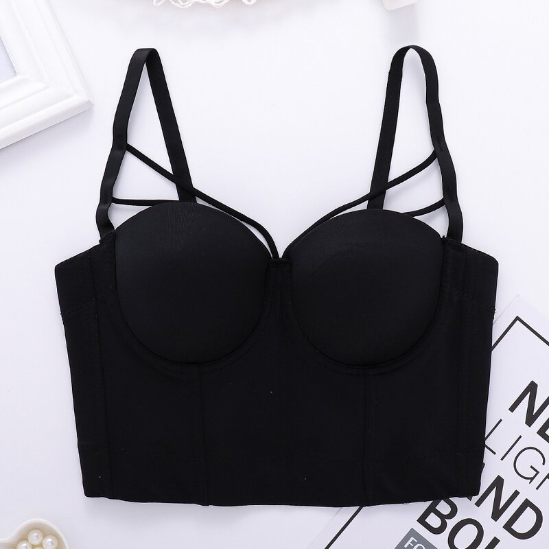 Suspender Top Manufacturer - Solid Large Size Short Backless Shaping