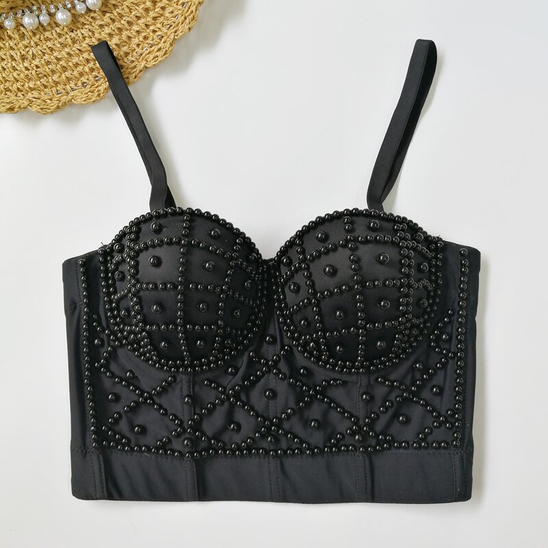 Camisole Top Manufacturer - Pearl Beautiful Back Exposed Navel Sexy