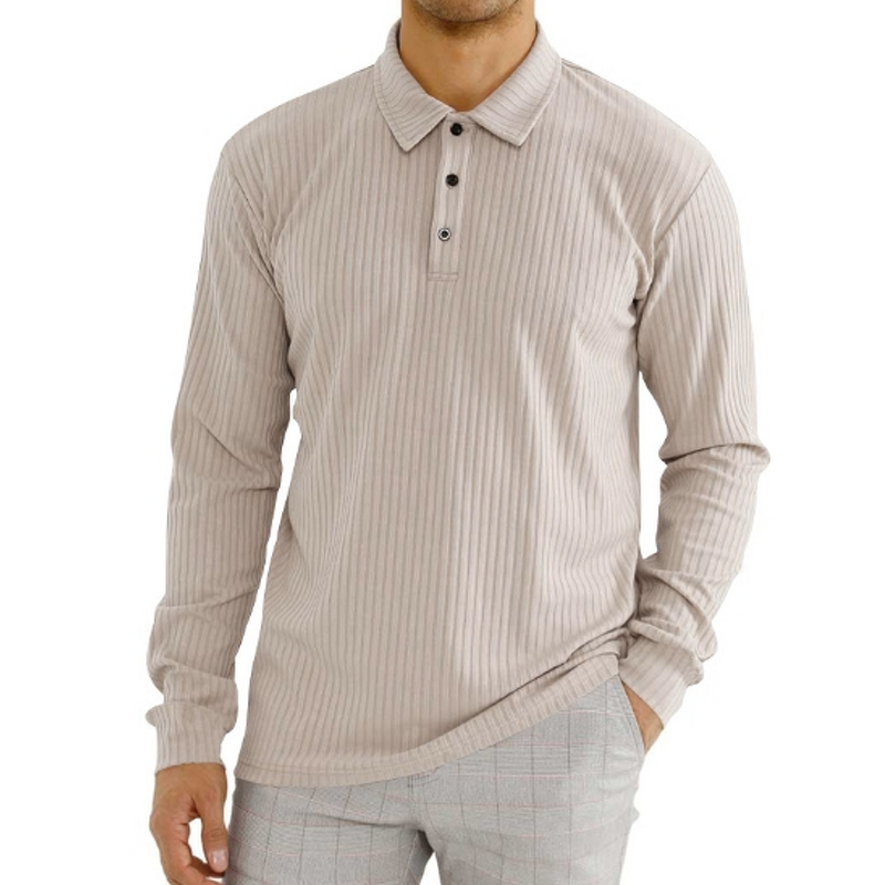 Men's Polo Shirt Manufacturer - Long Sleeve for Spring Autumn