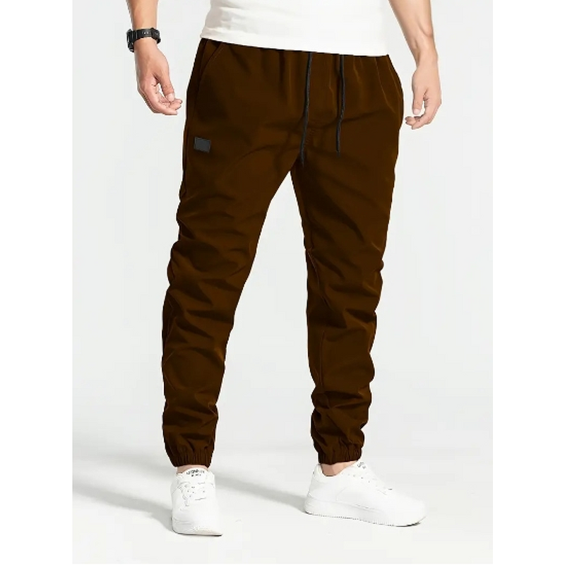 Men's Casual Pants Manufacturer - Workwear with Drawstring Ankle Straps