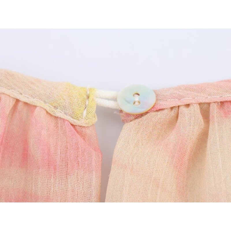 Women's Blouse Manufacturer - Vintage Long Sleeve O Neck Casual in XL Size