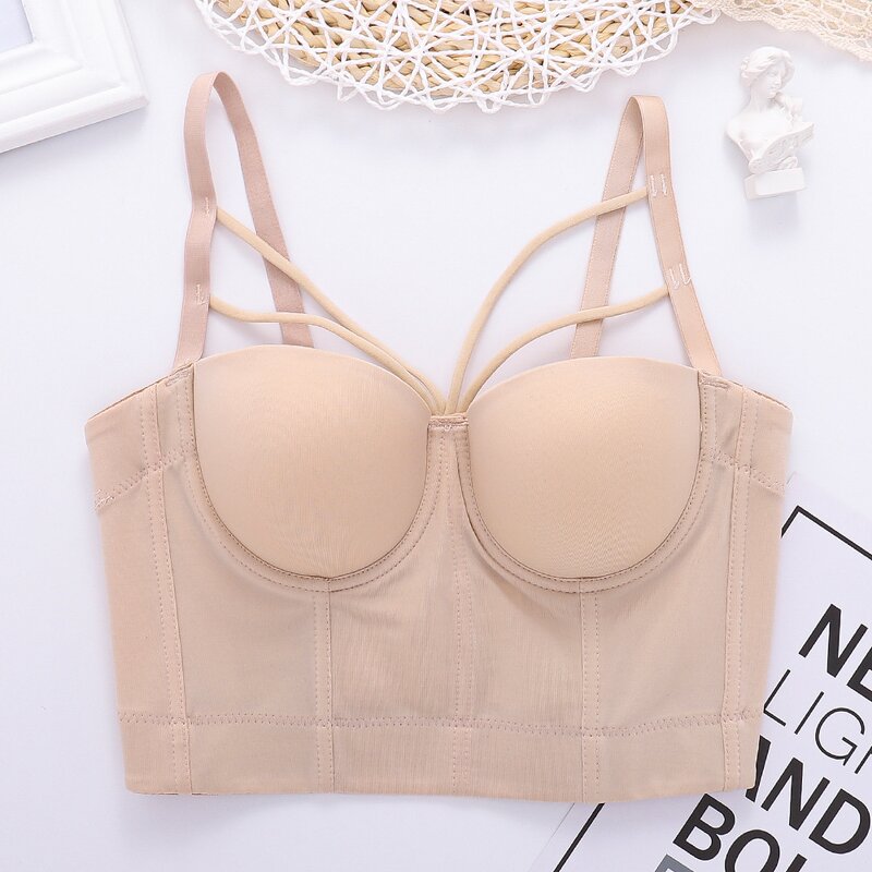 Suspender Top Manufacturer - Solid Large Size Short Backless Shaping