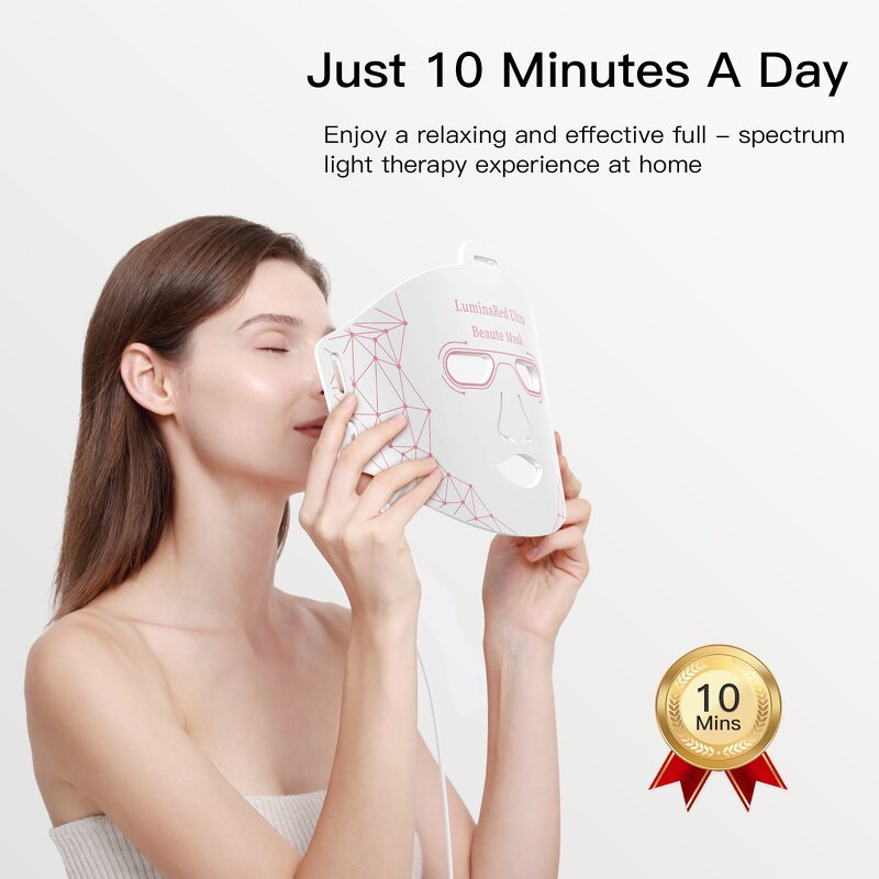 LED Facial Mask Manufacturer - Medical Grade Silicone Red Light Therapy