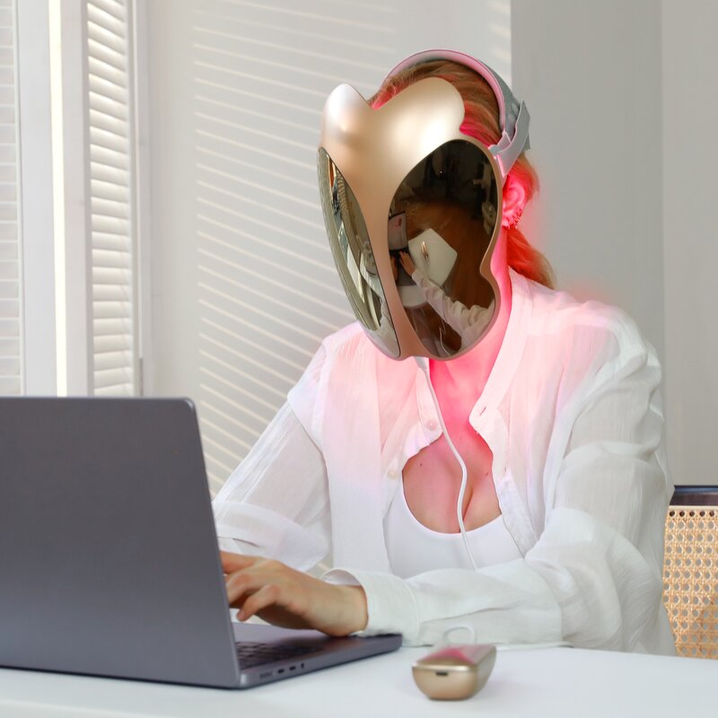 LED Facial Mask Manufacturer - Full Face Medical Grade Red Light Therapy