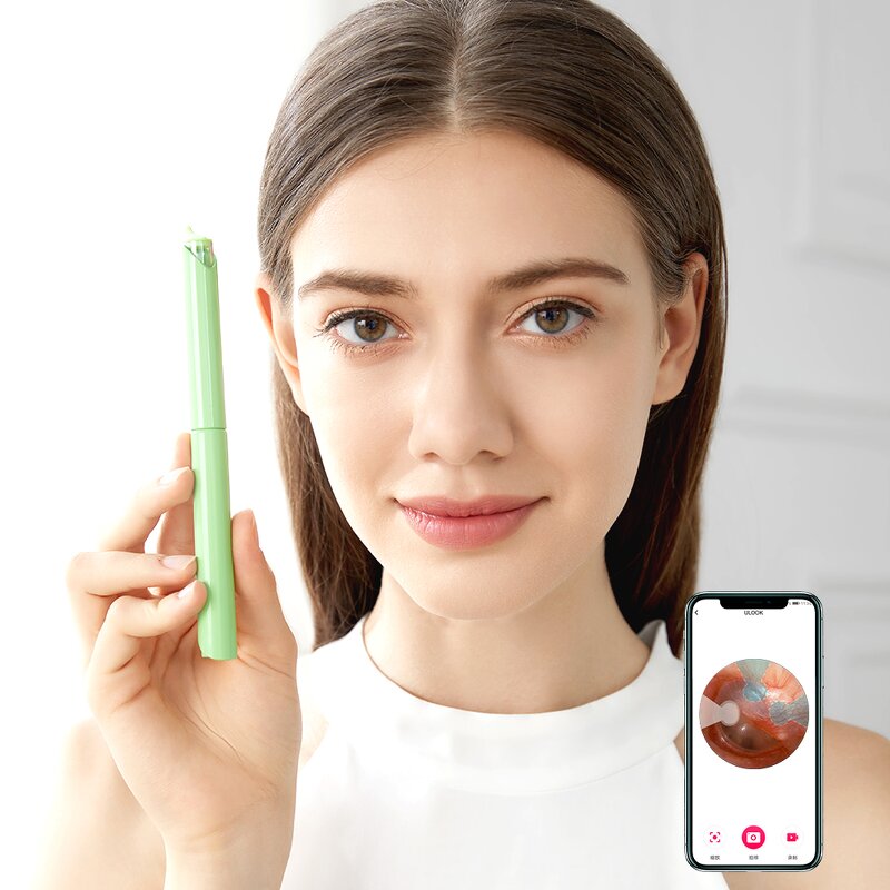 Ear Cleaner Manufacturer - DIY Visual Electric Otoscope with 6 Lights