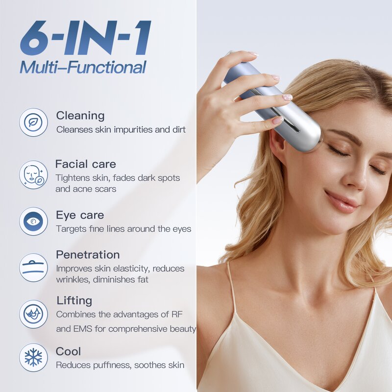 RF Beauty System Manufacturer - Multifunctional Eye LED RF EMS Cool & Hot