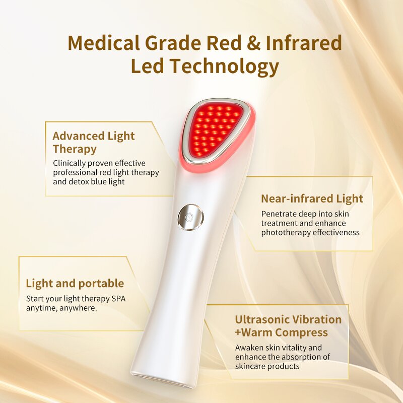 Beauty Device Manufacturer - Red Light Therapy Handheld for Women