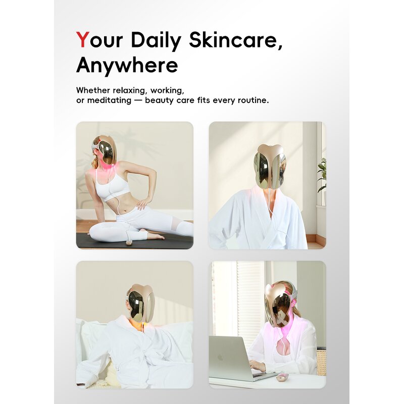 LED Face Mask Manufacturer - Red Light Therapy Anti Aging Hard Case