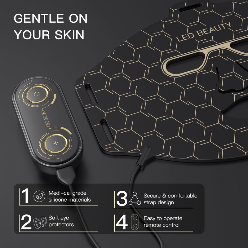 LED Light Therapy Mask Manufacturer - Smart Travel Skin Care Silicone