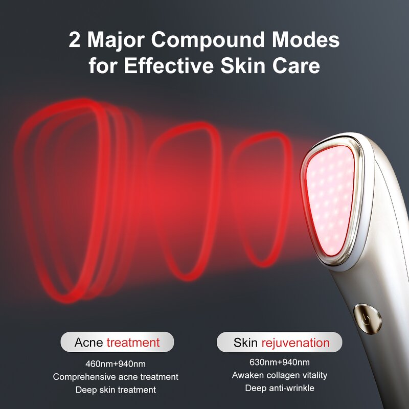 Beauty Device Manufacturer - Red Light Therapy Hand Facial Rechargeable