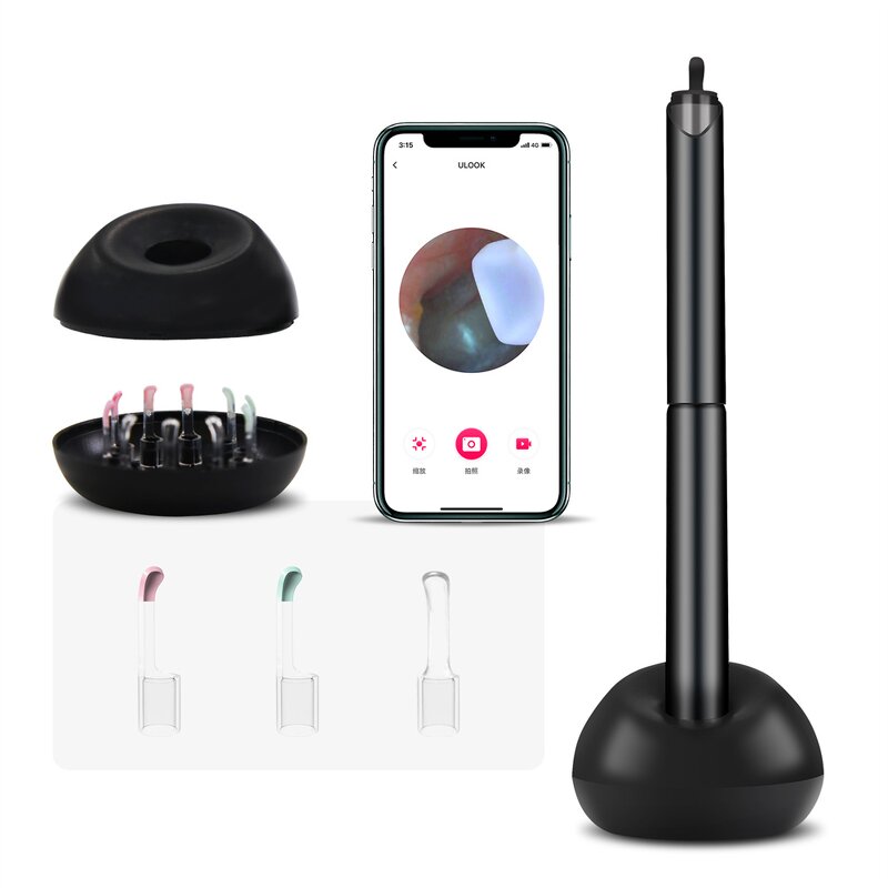 Ear Cleaner Manufacturer - DIY Visual Electric Otoscope with 6 Lights