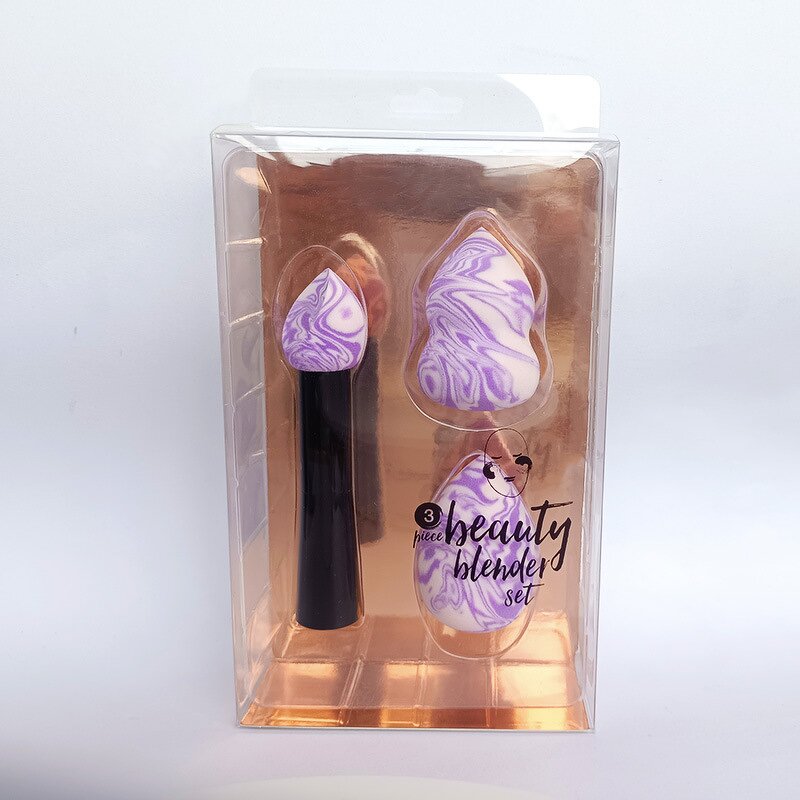 Beauty Sponge Set Manufacturer - 3 Pieces Gradient for Foundation