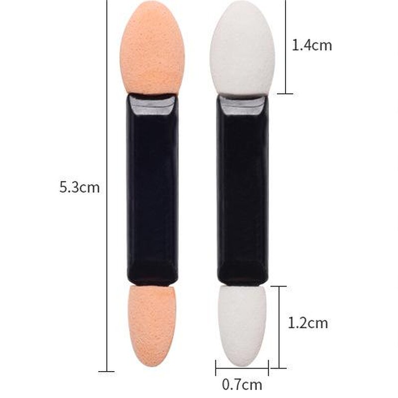 Eyeshadow Brush Manufacturer - Mini Disposable Double End Applicator