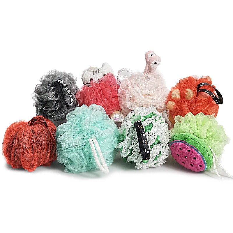 Bath Sponge Manufacturer - Mesh Mix Color 20g 50g Back Scrubber