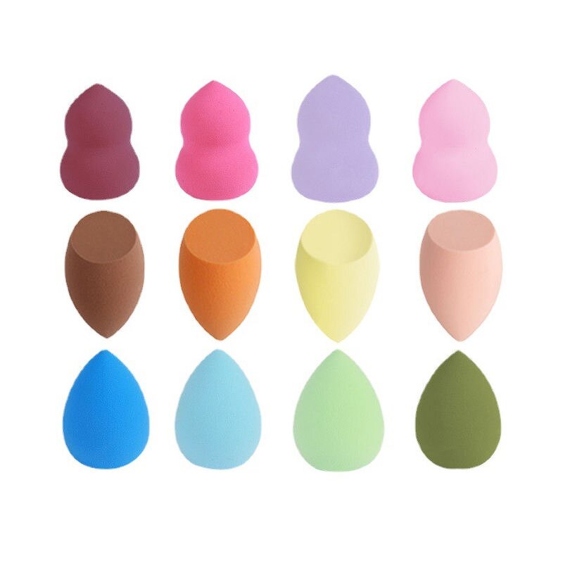 Makeup Sponge Manufacturer - Super Soft Multi Shape Colors Latex Free