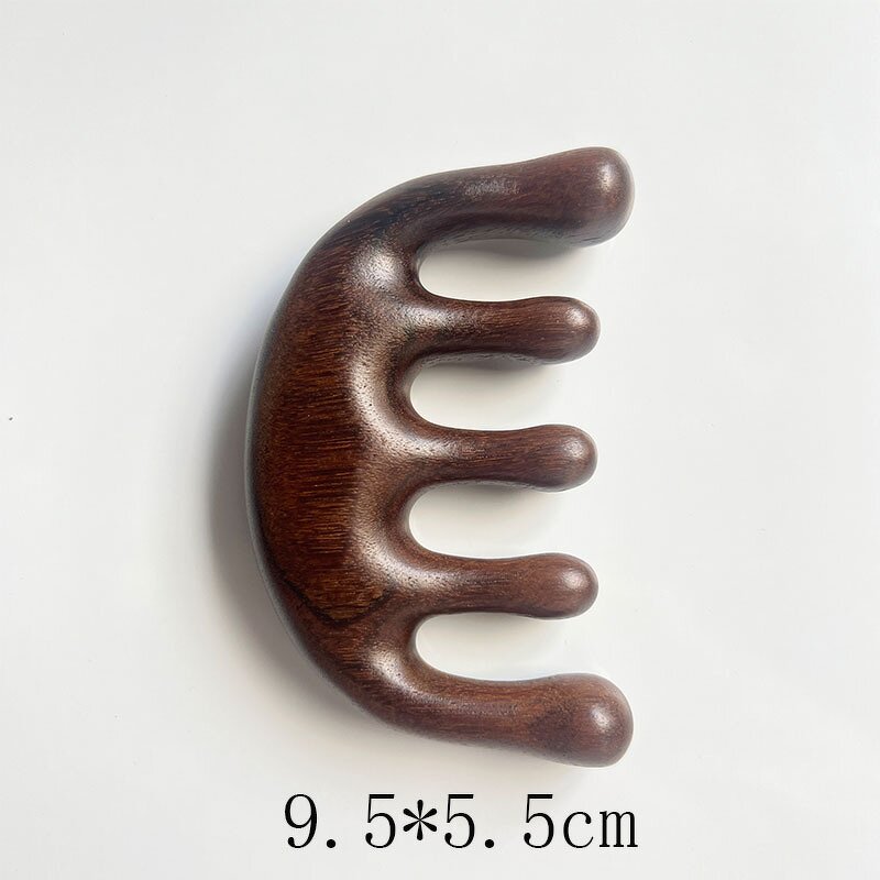 Scalp Massage Comb Manufacturer - Wooden No Static Handmade Natural