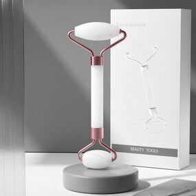 Facial Roller Manufacturer - Natural Resin Obsidian Black for Anti Aging