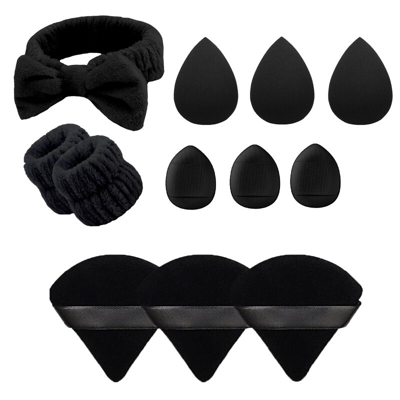 Makeup Sponges Set Manufacturer - 23pcs Luxury with Hair Clips