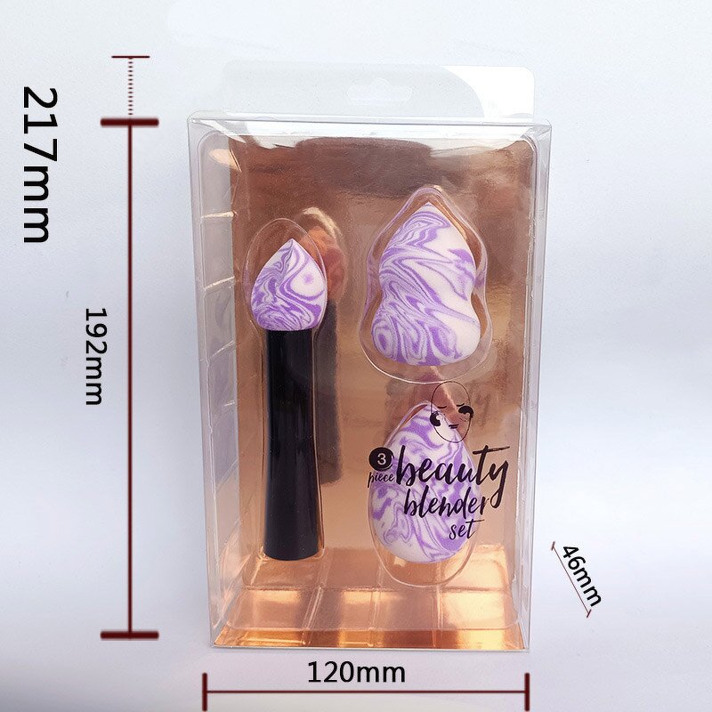 Makeup Sponge Set Manufacturer - Biodegradable Latex Free Mixed Colors