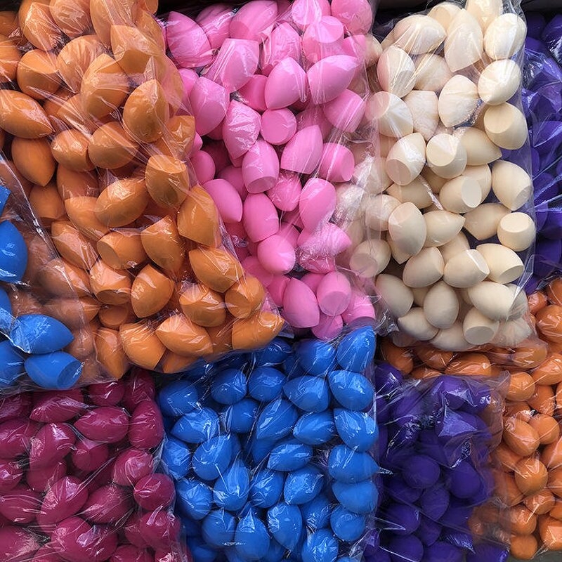 Makeup Sponge Manufacturer - Water-drop Shape Latex Free Powder Puff