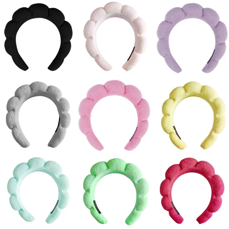 Spa Headband Manufacturer - Cute Towel Cloth Fabric Puffy for Skin Care