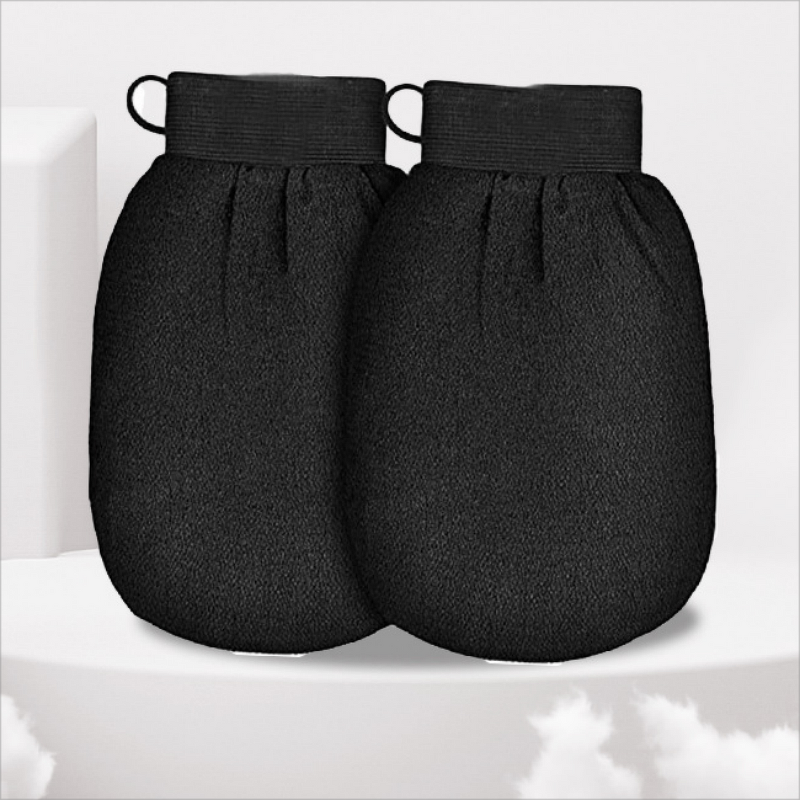 Bath Scrubber Towel Manufacturer - Custom Logo 100% Viscose Exfoliating Glove