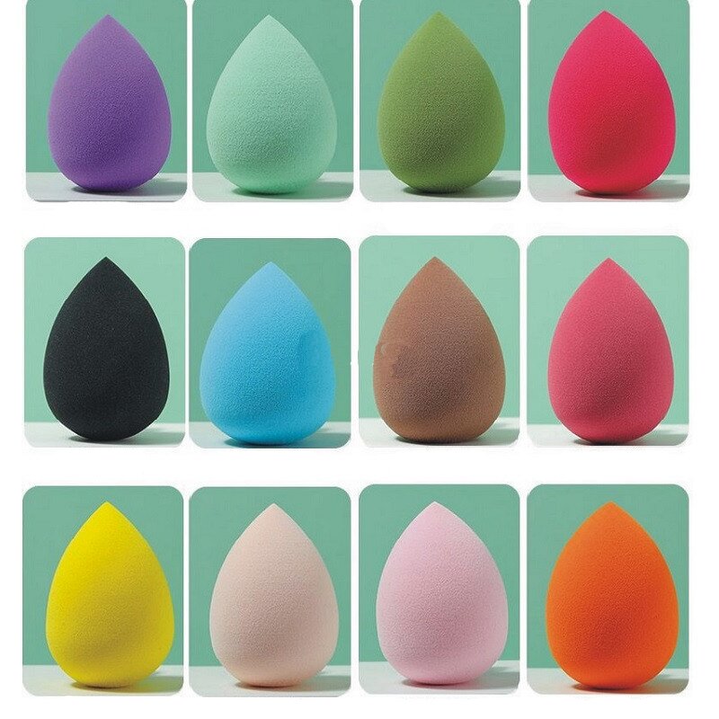 Makeup Sponge Manufacturer - Water-drop Shape Latex Free Powder Puff