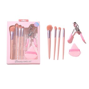 Makeup Brush Set Manufacturer - 4 Pcs Hand Crafted with Eyelash Curler