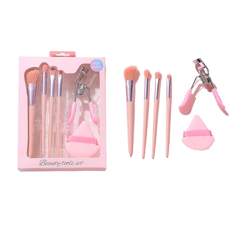 Makeup Brush Set Manufacturer - 4 Pcs Hand Crafted with Eyelash Curler