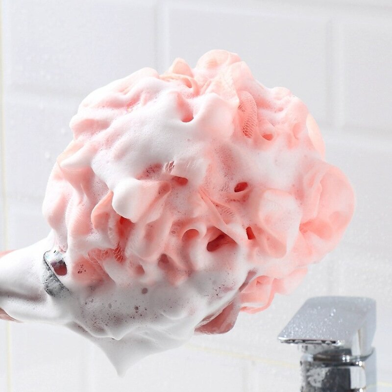 Bath Sponge Manufacturer - Multi Color 50g Mesh Back Scrubber