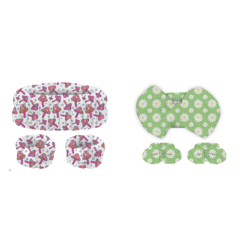 Spa Headband Manufacturer - Cute Flower Designs Soft for Makeup