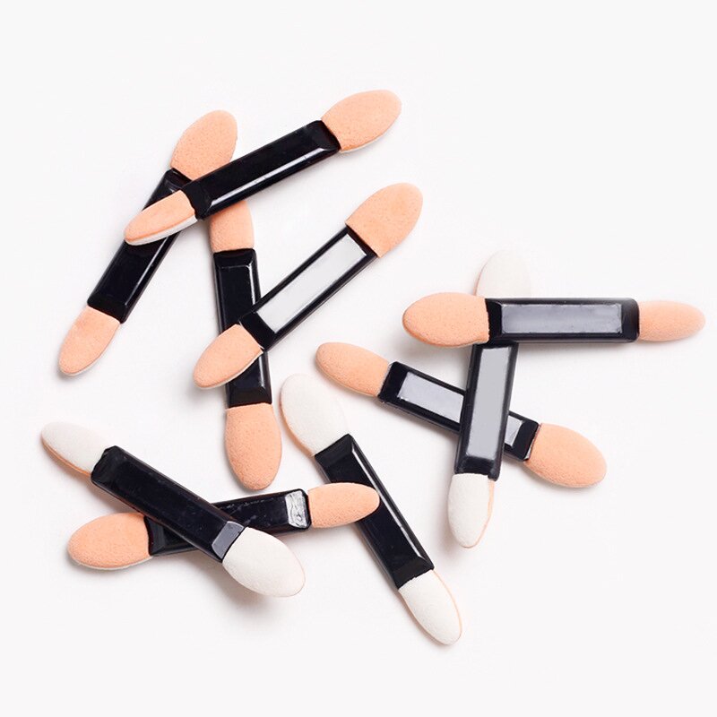 Eyeshadow Applicator Manufacturer - Mini Double Headed Disposable Silicone