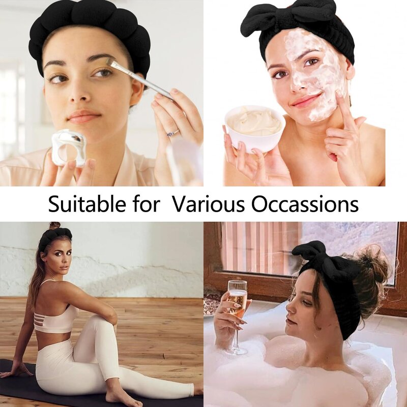Makeup Set Manufacturer - Sponges Headband with Wristband for Washing Face
