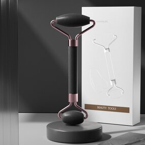 Facial Roller Set Manufacturer - Natural with Gua Sha for Face Eyes Neck