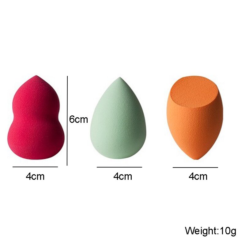 Makeup Sponge Manufacturer - Natural Latex Free Black Teardrop