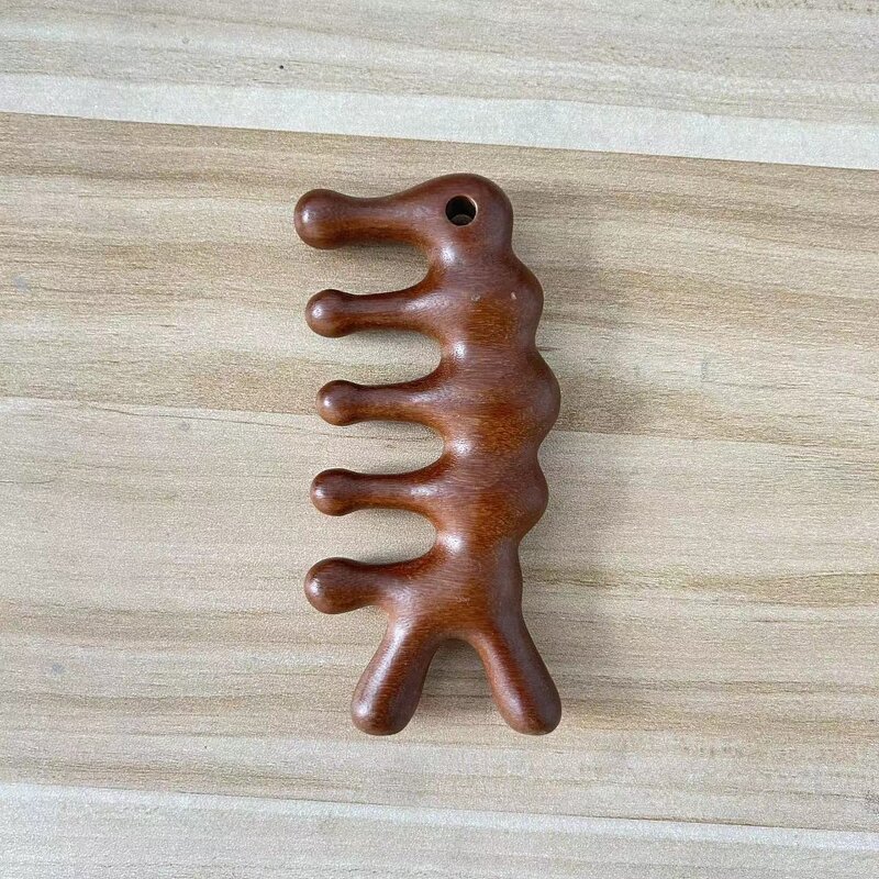 Scalp Massage Comb Manufacturer - Wooden No Static Handmade Natural