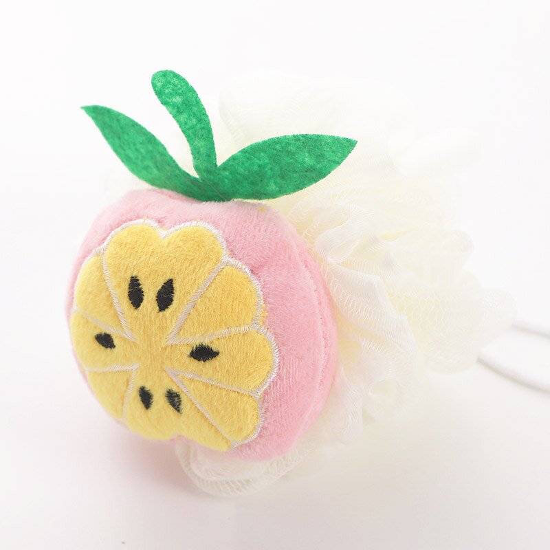 Bath Sponge Manufacturer - PE Mesh Large Pouf for Body Scrub