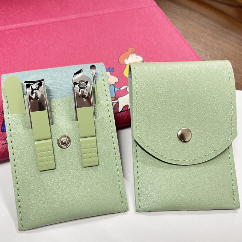 Nail Clippers Kit Manufacturer - Stainless Steel Full Function with Leather