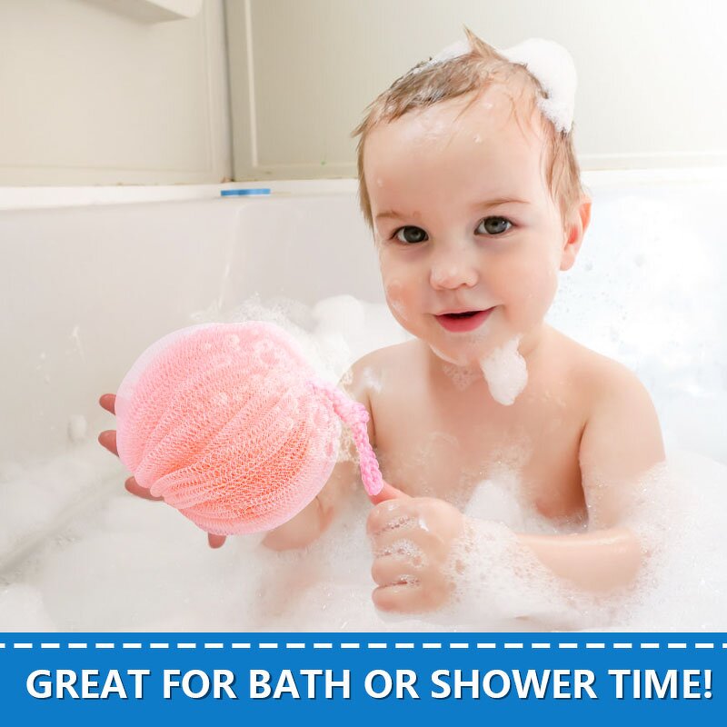 Bath Sponge Ball Manufacturer - Soft Mesh Exfoliating Nylon Cleaner