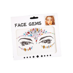 Face Gem Stickers Manufacturer - Temporary Rhinestone for Festival Party