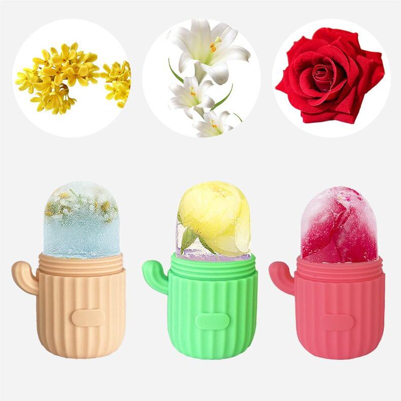 Ice Roller Manufacturer - Silicone Reusable Cube for Face Eyes Neck