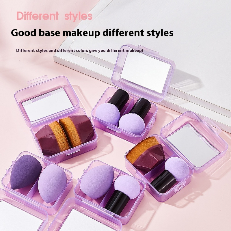 Makeup Sponge Set Manufacturer - Waterdrop Washable Soft with Storage Box