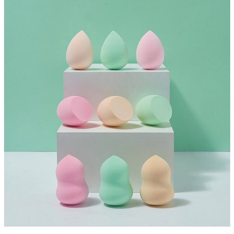Makeup Sponge Manufacturer - Water-drop Shape Latex Free Powder Puff