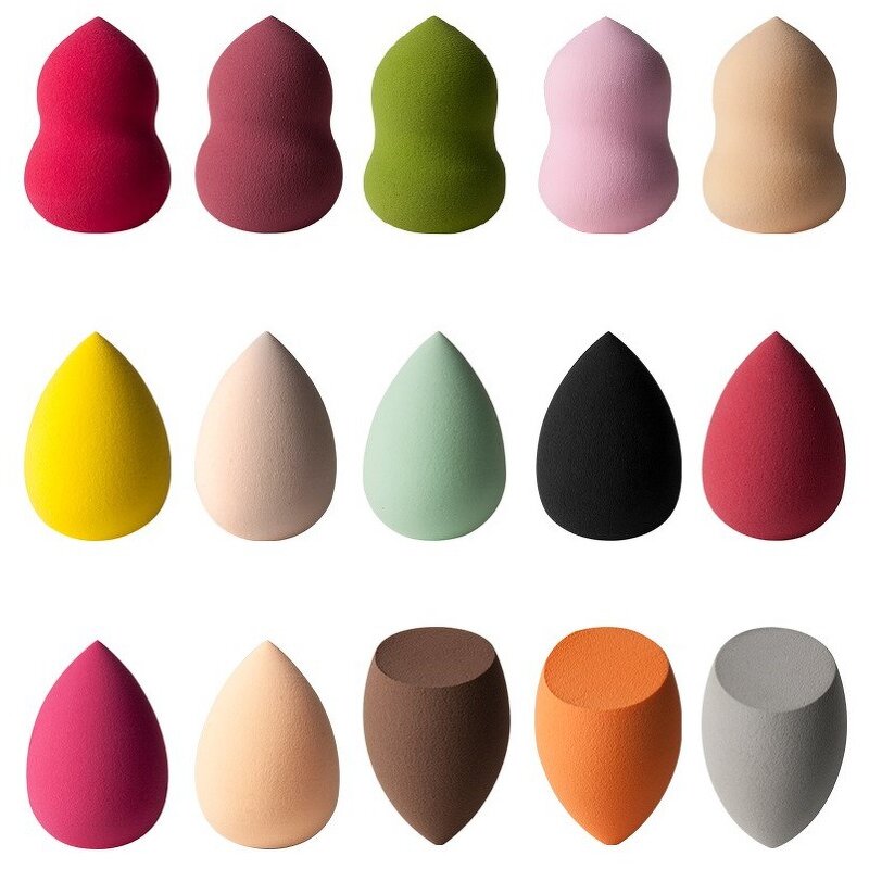 Makeup Sponge Manufacturer - Super Soft Multi Shape Colors Latex Free