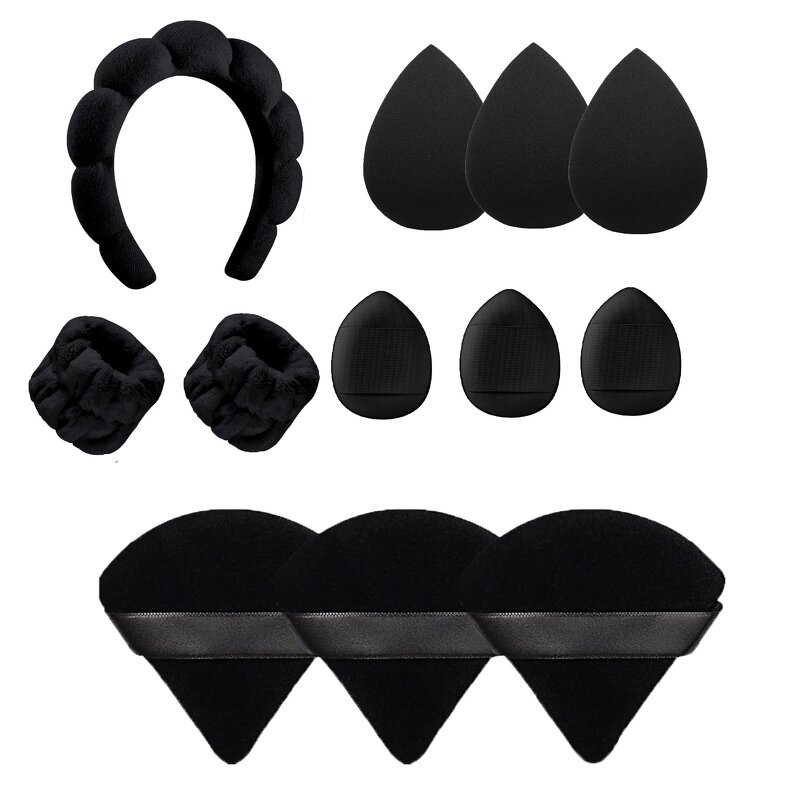 Makeup Sponges Set Manufacturer - 23pcs Luxury with Hair Clips