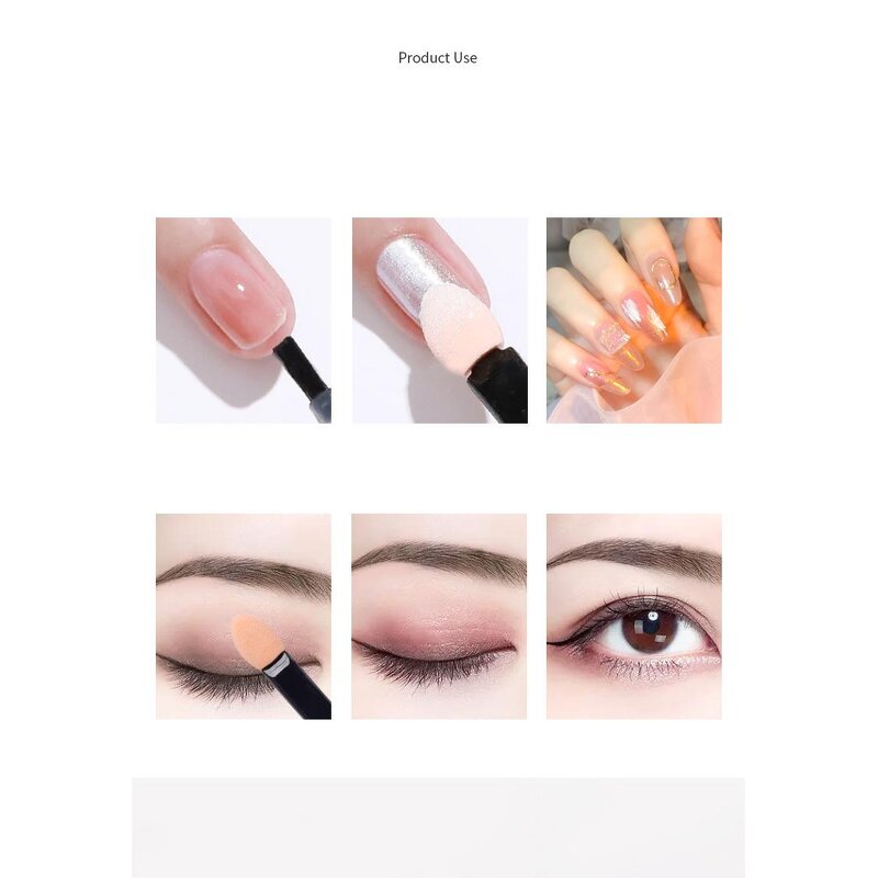 Eyeshadow Applicator Manufacturer - Mini Double Headed Disposable Silicone